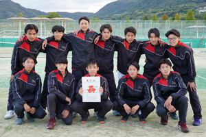 硬式テニス部　香川県高等学校新人大会結果