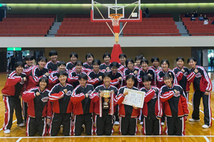 全国高等学校バスケットボール選手権大会香川予選会　優勝