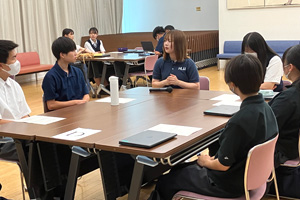 進路相談会（進学コース１年生）