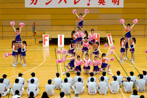 表敬訪問・壮行会（野球部）