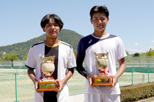 硬式テニス部　香川県ジュニアテニス選手権大会結果報告