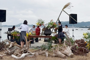 讃岐野祭　高校生×華道家　即興花いけBack to Back