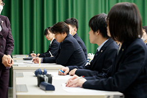 マナー講習を積極的に受けています