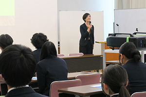 講師の先生のご挨拶